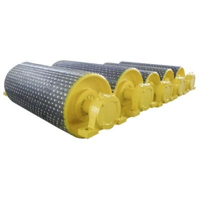 Exquisite Workmanship Top Quality Hot Sale Customized Diamonds Lagging Conveyor Pulley