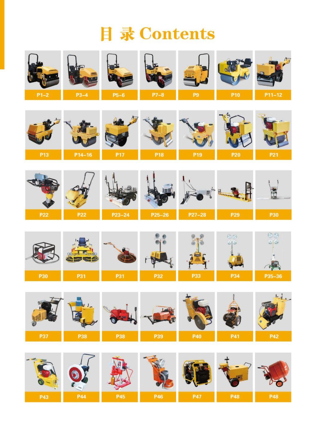 Single Drum Road Roller Small Mini Compactor