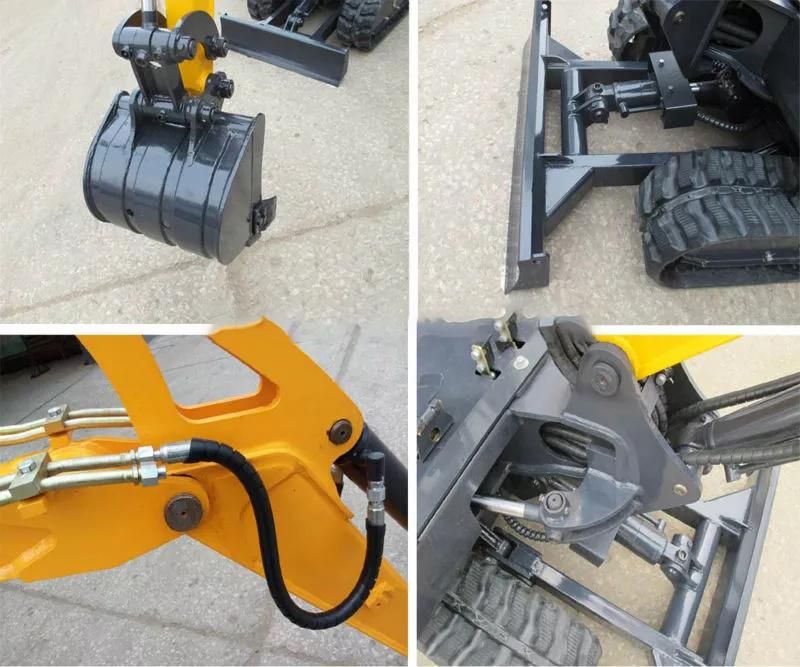 Jh18 1.8 Ton Chinese Mini Crawler Excavator