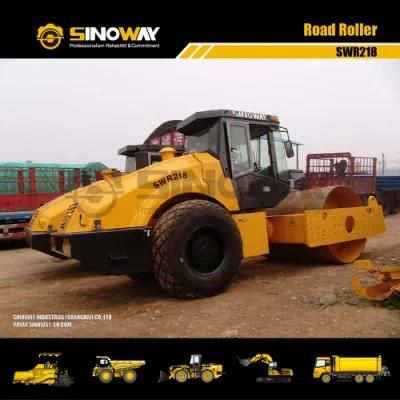 New Dirt Roller 18 Ton Smooth Steel Drum Vibratory Road Roller for Earth and Soil Compaction