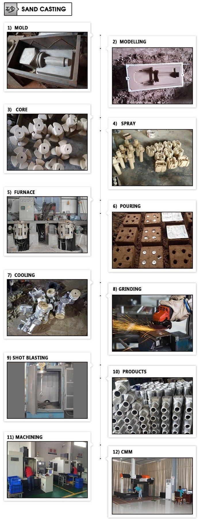 Custom Cast Iron Motor Frame Motor Engine Spare Parts