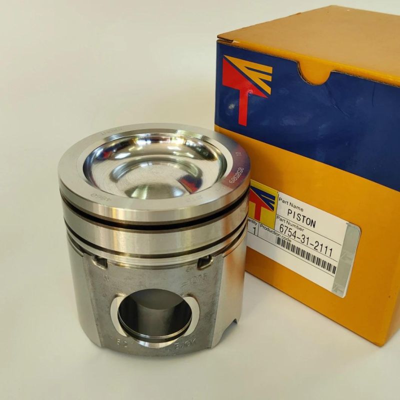 High Quality Diesel Engine Mechanical Parts Piston 6754-31-2111 for Engine Parts PC200-8 SAA6d107e Qsb6.7 Generator Set