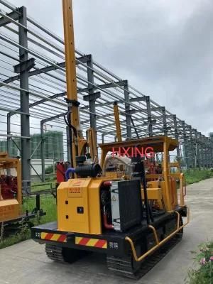 Hydraulic Pile Driver Machine for Solar Project