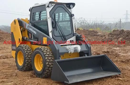 Liugong Hot Skid Steer Loader 375b Mini Loader for Construction