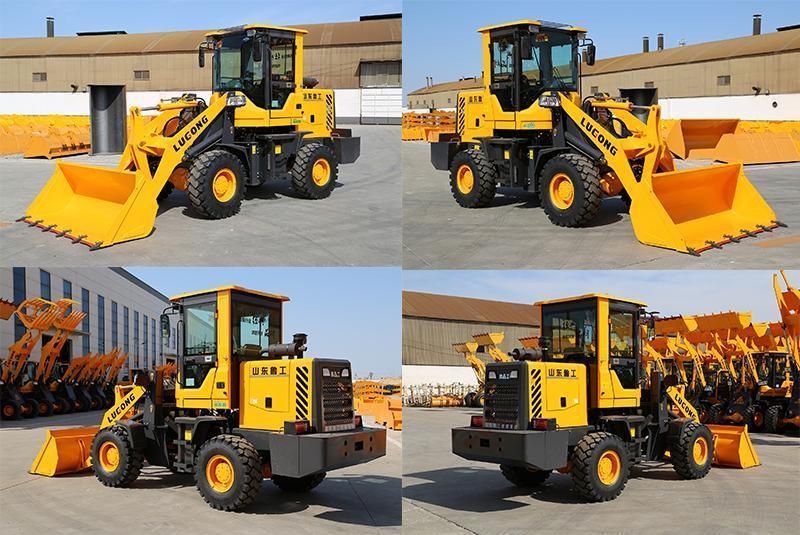 Lugong Mini Wheel Loader T930 Capacity 1800kg Front End Loader for Sale