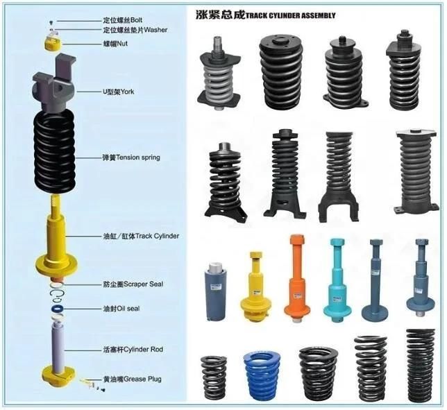 Recoil Tension Device Spring, E320c E320b 145-3028 145-3029 Track Adjuster Spring