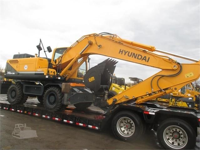 Hyundai Wheel Excavator Wheeled Excavators Archives Price 21ton Robex 210W