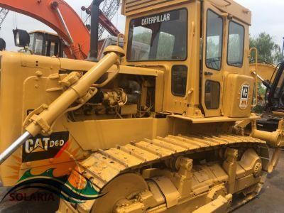 Machine Used Crawler Tractor Cat D6d Bulldozer Construction Machinery