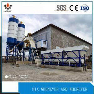 New Patent Special Design 60m3/H Concrete Batching Plant with Belt Conveyor