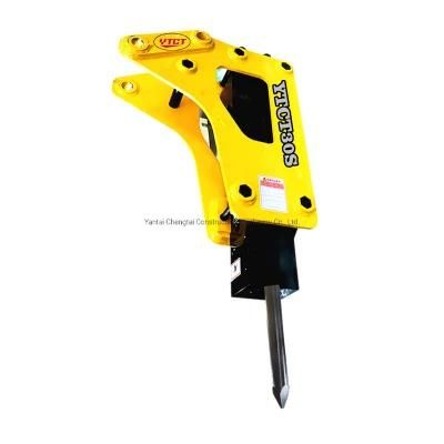 High Quality Top Type Hydraulic Breaker for 1-1.5 Ton Excavators