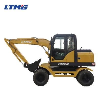 Ltmg Lt780-9t New Construction Machine Wheel Excavator Price