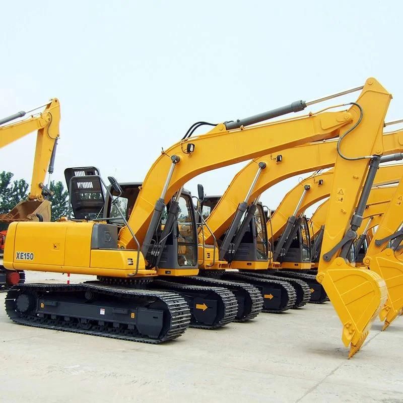 Xe150 Ton Used Mini Small Second Hand China Medium Hydraulic Crawler Earth Moving Mining Machine Construction Machinery Excavators Digger for Sale