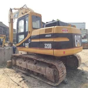 Used Cat Crawler Walking Excavator/Secondhand Hydraulic Caterpillar Excavator (320B)