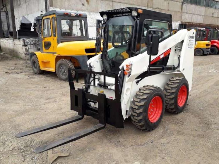 Chinese Brand Lonking Cdm307 Stable Quality 4WD 760kg Mini Skid Steer Loader Factory Price