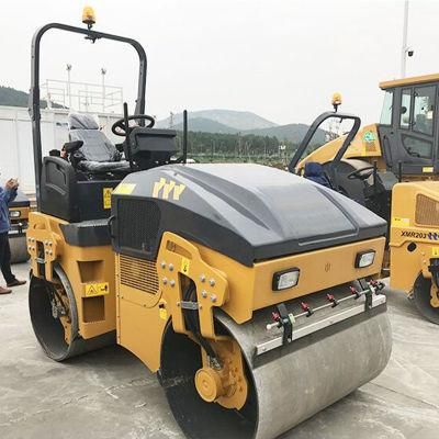 China Top Brand Full Hydraulic Double Drum Road Roller 2ton Xmr203 with Spare Parts
