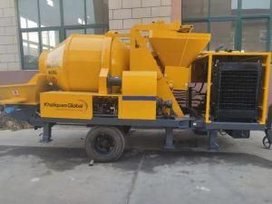 Factory Supply Mini Concrete Pump with Drum Mixer
