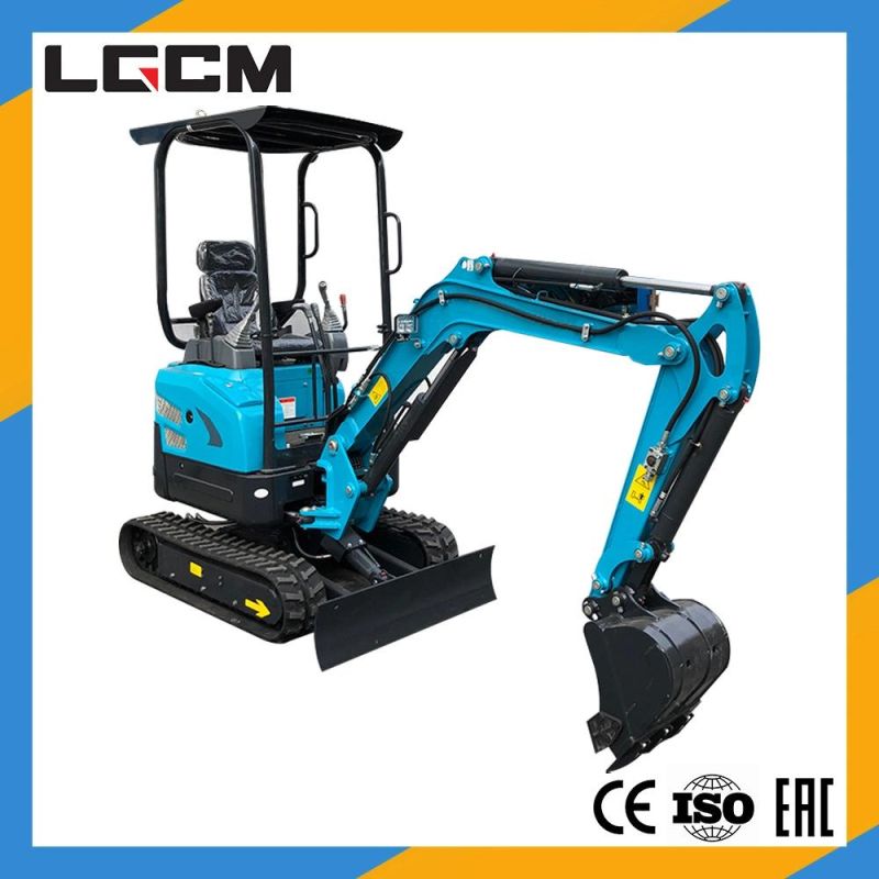 Lgcm Hot Sale LG17e Small Excavator Laigong Brand Hydraulic Crawler in China