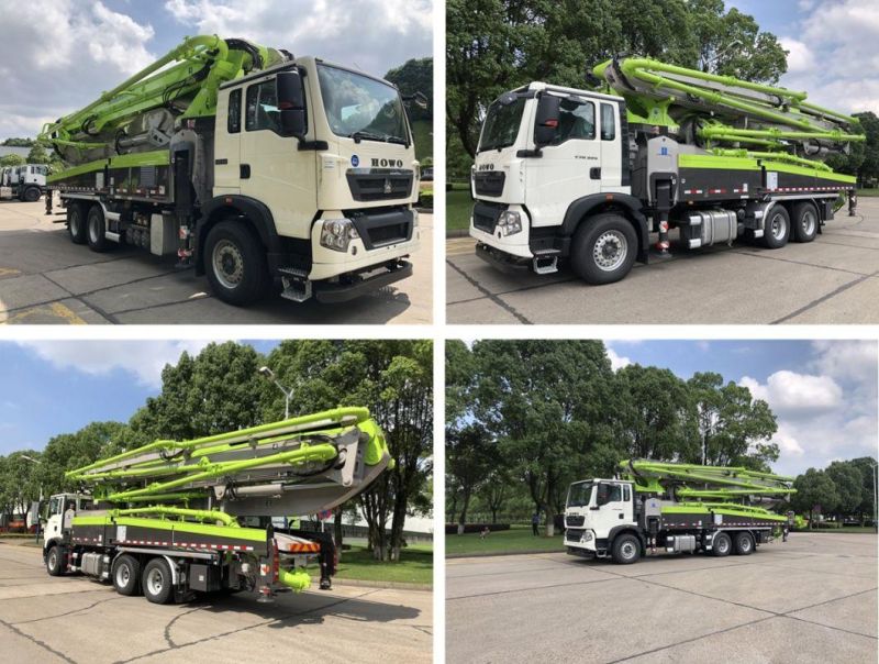 Zoomlion Official Manufacturer Truck Mounted Concrete Pump 49X-6rz with Three-Alex