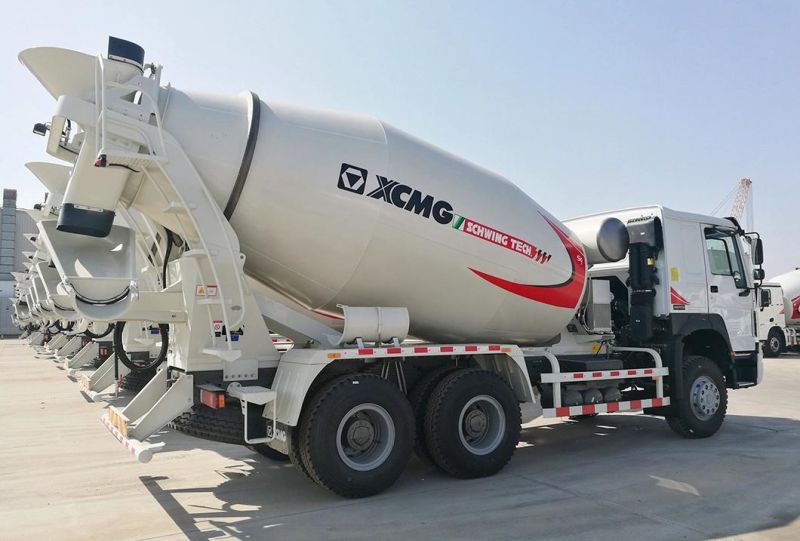 XCMG Schwing Official 12m3 Large Concrete Mixer Truck G12K China Concrete Mixer Machine with HOWO Chassis Price
