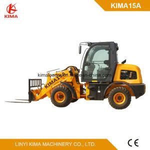 KIMA Brand Euro 3 with Ce Front 1.5 Ton Mini Loader Kima15A