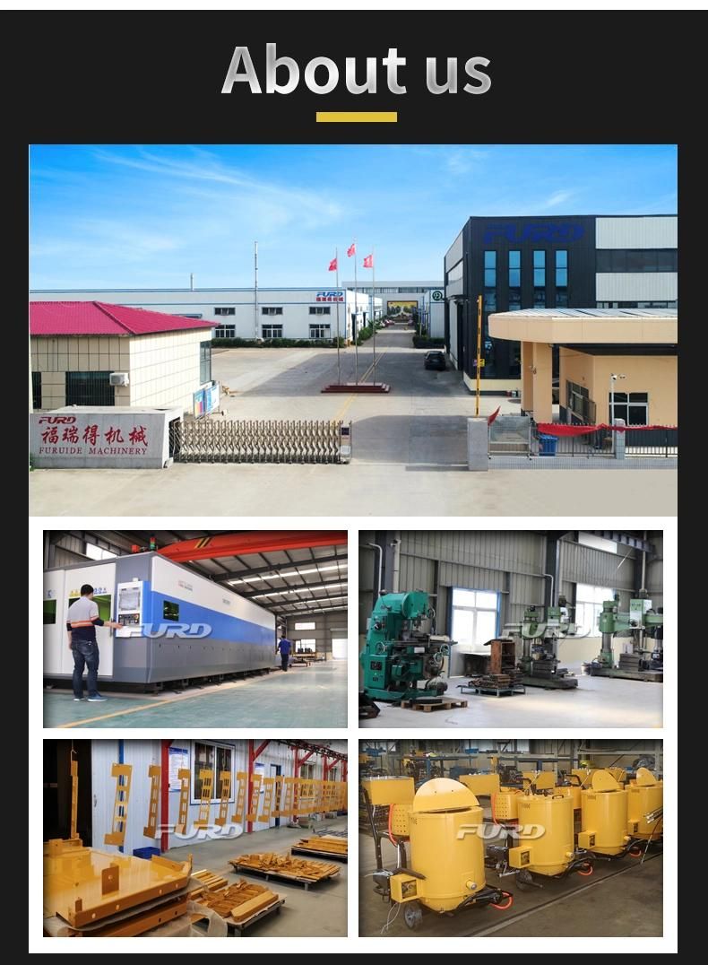 Liquefied Hand Push Road Sealing Concrete Road Crack Machine Fgf-60