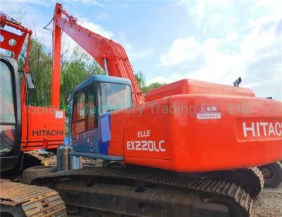 Used Hitachi Ex220LC Hydraulic Excavator Construction Machinery