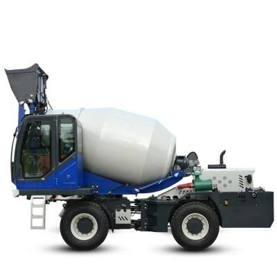 1.2 M3 New Design High Quality Self-Loading Concrete Mixer Truck for Sale