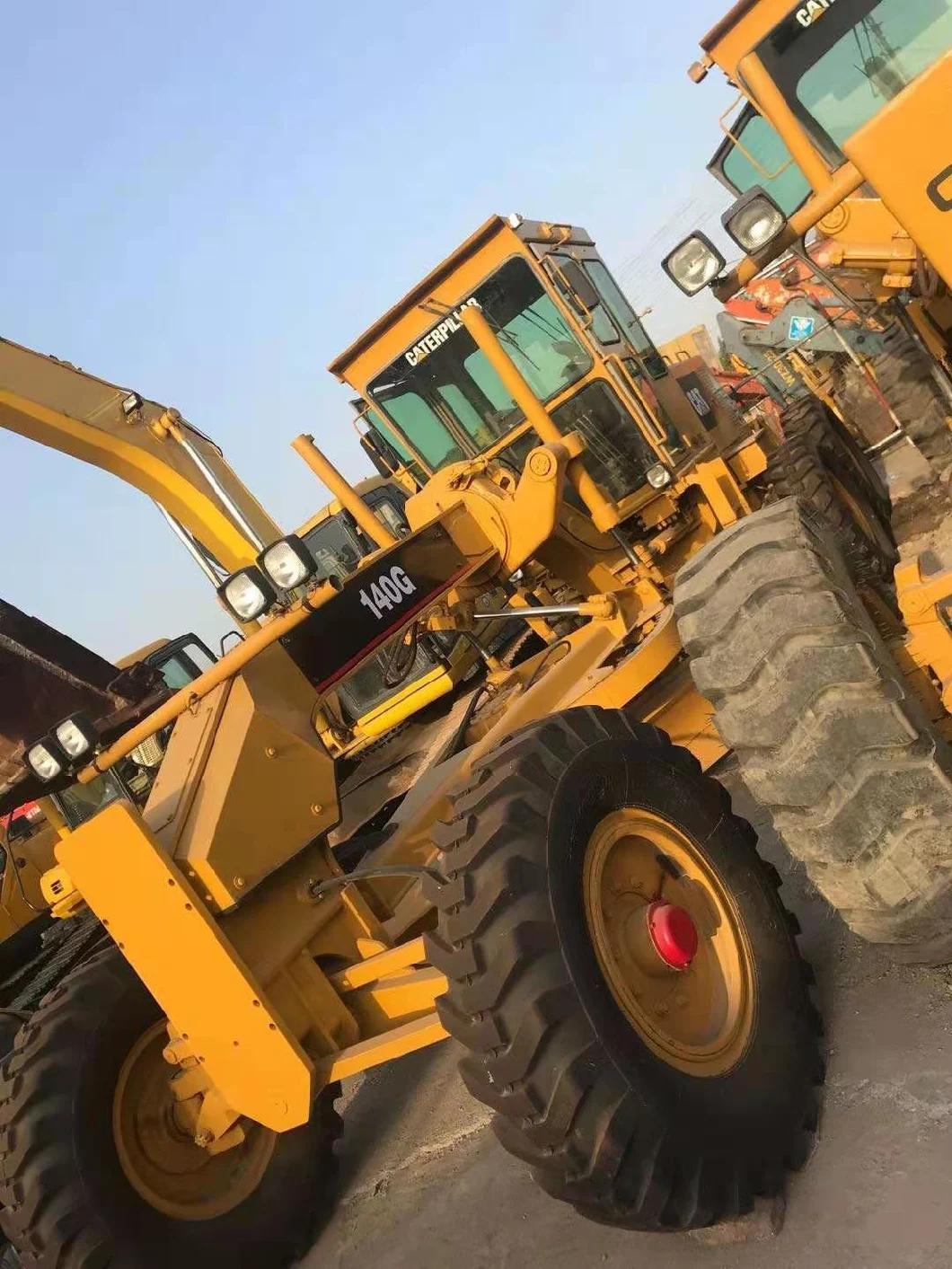 Original Used Cat Motor Grader 140g High Quality Construction Equipment