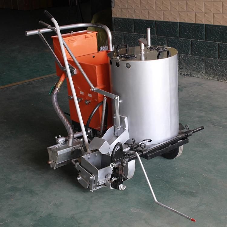 Thermoplastic Hand Push Road Striping Line Road Marking Paint Machine for Sale