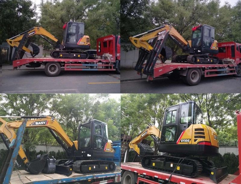 Sany Sy55u Trench Digging Machine Excavator Price in China