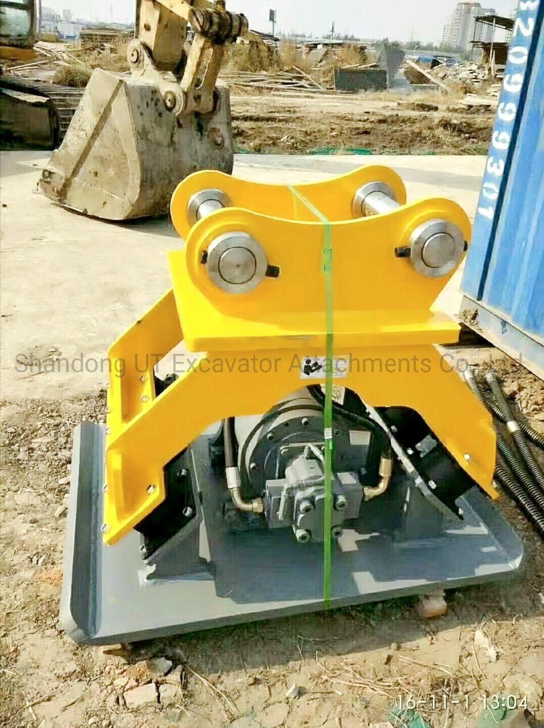 High Quality 8 Ton Excavator Used Hydraulic Vibro Plate Soil Compactor