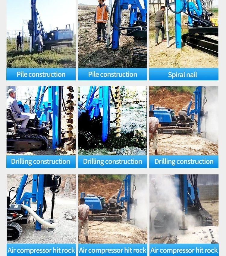 China Traveling Speed 3km/H Hydraulic Spiral Screw Pile Driver for Geological Survey Price