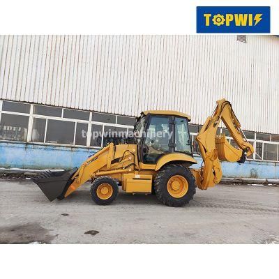 China Cheap 4X4 Mini Backhoe Digger Loader with Price for Sale