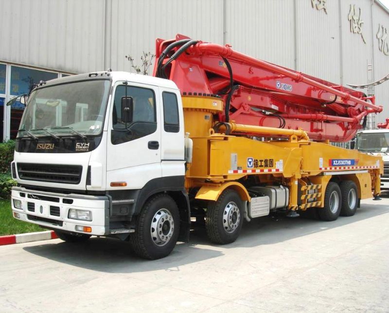 XCMG 67m Hb67K New Diesel Truck Mounted Concrete Pump Truck Boom Price Sizes for Sale
