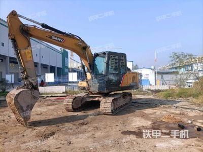 Used Mini Medium Backhoe Excavator Sany Sy115c Construction Machine Second-Hand