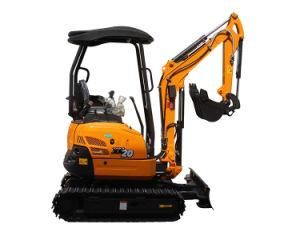 Alisa He Mini Excavator Rhinoceros Xn20 Bucket Digger 1.8t 2.0t