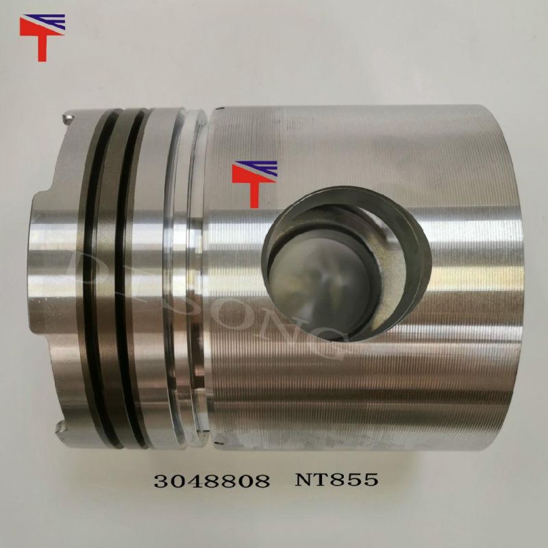 High-Performance Diesel Engine Engineering Machinery Parts Piston 3048808 for Engine Parts Nt855 Generator Set