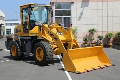 Lugong 0.9m3 Bucket Capacity 1.8ton Articulated Compact Mini Wheel Loader for Construction Industry T933