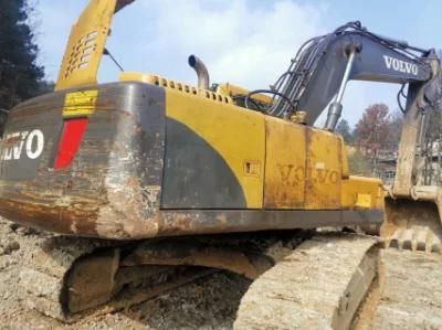 Used Mini Medium Backhoe Excavator Volvo Ec240b Construction Machine Second-Hand