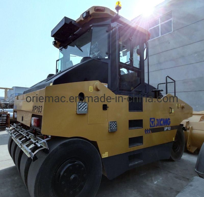 Xcmc 16ton Pneumatic Road Roller XP163 Asphalt Pnrumatic Tire Road Roller