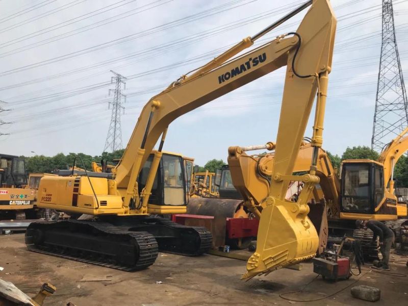 Nice Performance Used Komatsu PC220-6, 22t Komatsu PC220 PC200 Excavator