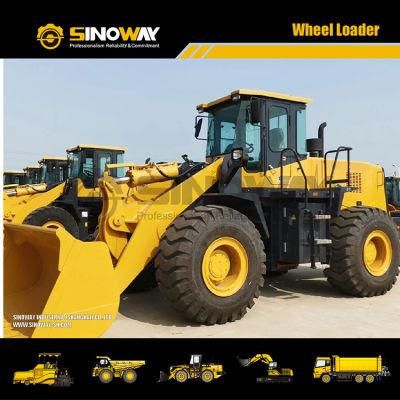 Articulated Wheel Loader 6 Ton Wheel Shovel Loader