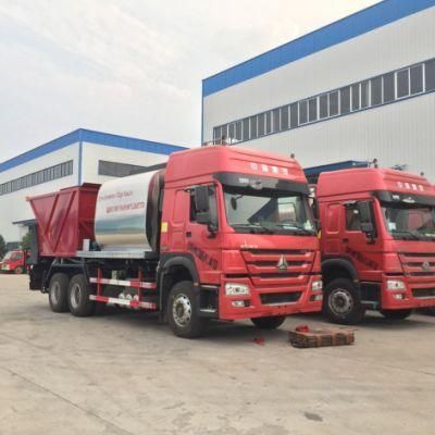Sinotruck HOWO 6X4 Heavy Duty Road Construction Machinery Asphalt Rubber Synchronous Chip Sealer Truck for Sale