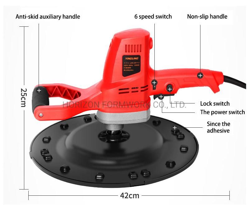 Cement Mortar Polishing Machine Wall Leveling and Wall Plastering Machine