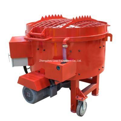 Pan Type Concrete Mixer Small Refractory Pan Mixer for Sale