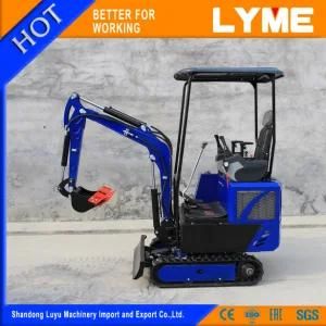 Lyme Brand Modern Mini Excavator with Different Attachments for Sale