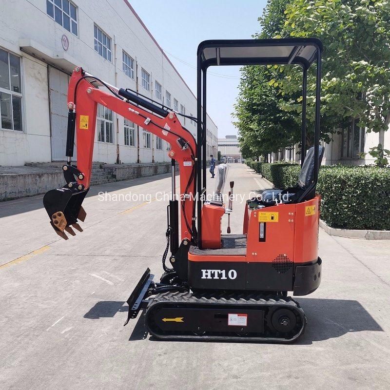Hydraulic Type 1 Ton Mini Digger Excavator for Sale