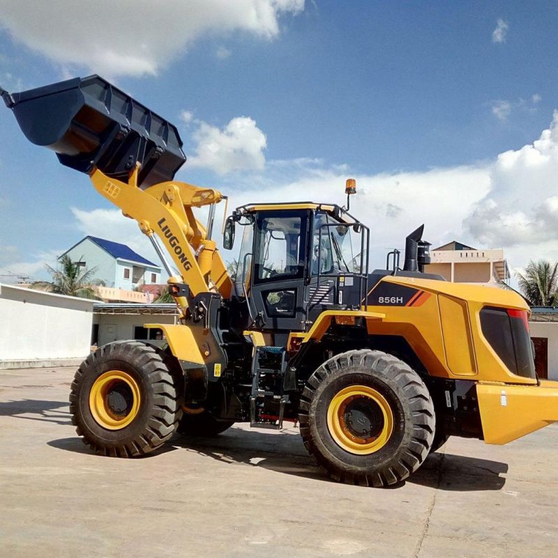 Liugong Front Loader 855h 856h Wheel Loader Price