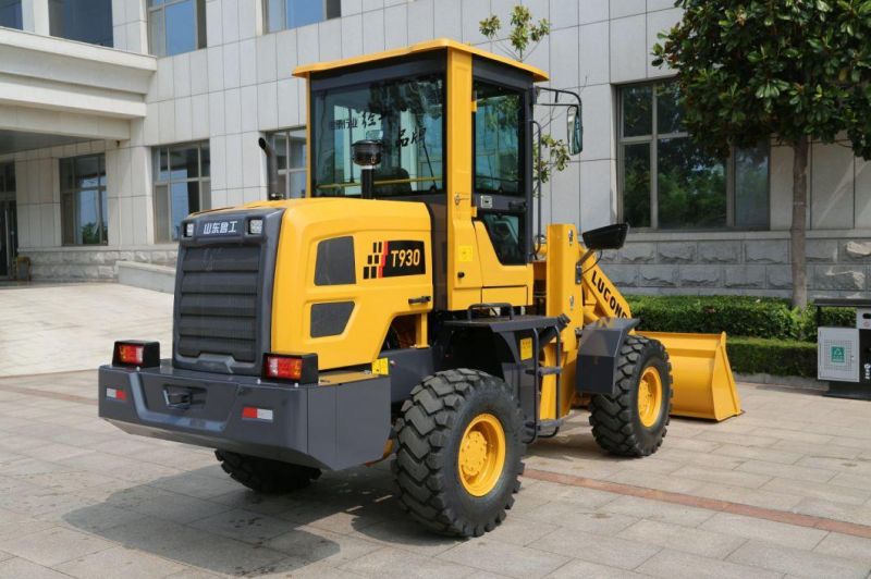 Lugong Small Mini Durable Construction with CE Aprovved Wheel Loader 1.8 Ton