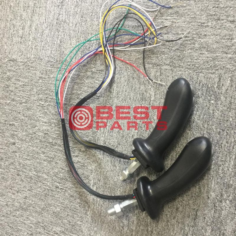 Excavator Joystick Handle 357947 07258386 with 4 Buttons 4 in 1 Front 3 Back 1